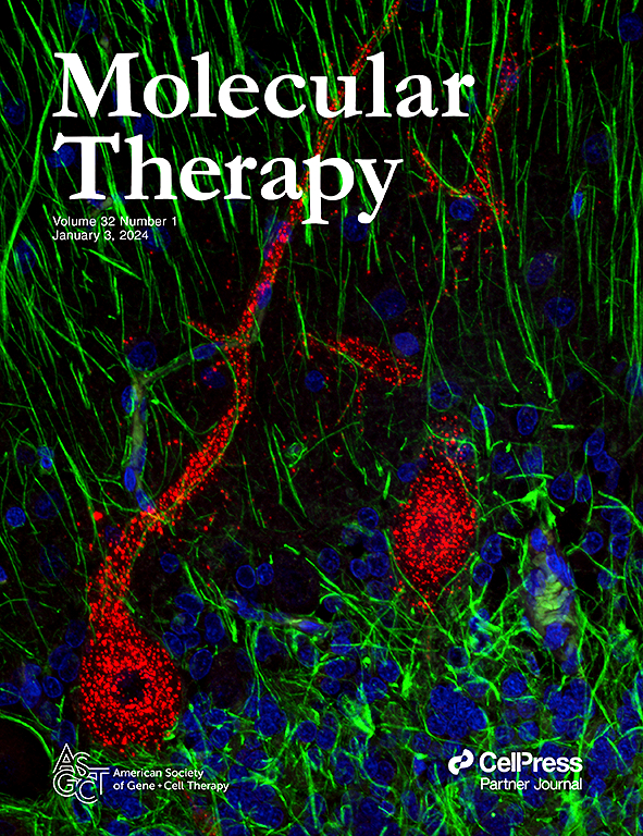 Go to journal home page - Molecular Therapy